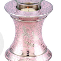 Wings to Eternity Pink Tealight Cremation Urn - IUTL123