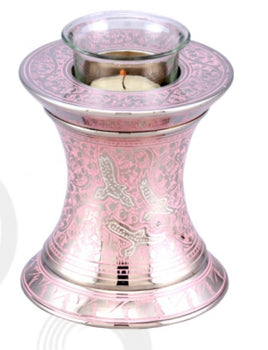 Wings to Eternity Pink Tealight Cremation Urn - IUTL123