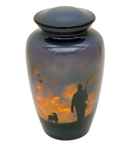 Scratch & Dent Hunting Dog Theme Urn-IUTM105