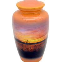Sunset Theme Cremation Urn - IUTM106