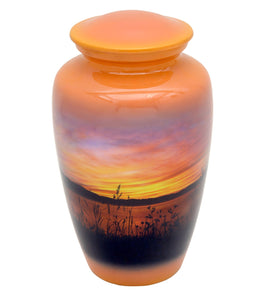 Sunset Theme Cremation Urn - IUTM106