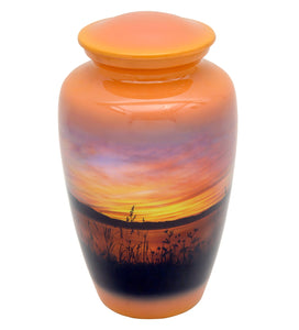 Sunset Theme Cremation Urn - IUTM106