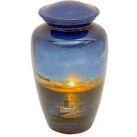 Fisherman Theme Cremation Urn - IUTM107