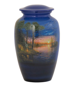 Paradise Theme Cremation Urn - IUTM109