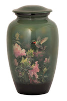 Hummingbird Theme Cremation Urn - IUTM110