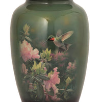 Hummingbird Theme Cremation Urn - IUTM110