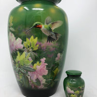 Hummingbird Theme Cremation Urn - IUTM110