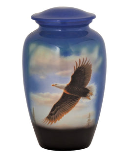 Soaring Eagle Theme Cremation Urn - IUTM114