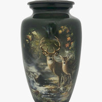 Deer Theme Cremation Urn - IUTM129