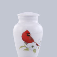 OVERSTOCK Cardinal Theme Adult Cremation Urn