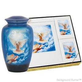 Theme Dove - Urn & Stationery Box Set - IUTM113-SET