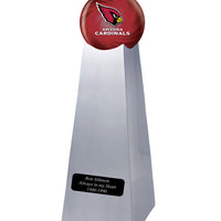 Championship Trophy Urn Base with Optional Arizona Cardinal Team Sphere