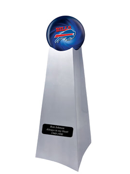Championship Trophy Urn Base with Optional Buffalo Bills Team Sphere