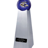 Championship Trophy Urn Base with Optional Baltimore Ravens Team Sphere