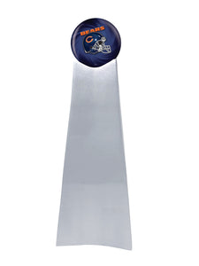 Championship Trophy Urn Base with Optional Chicago Bears Team Sphere