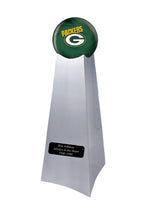 Championship Trophy Urn Base with Optional Green bay Packers Team Sphere