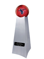 Championship Trophy Urn Base with Optional Houston Texans Team Sphere
