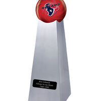 Championship Trophy Urn Base with Optional Houston Texans Team Sphere