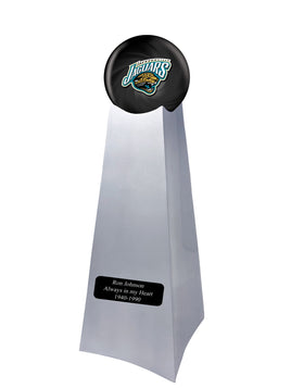 Championship Trophy Urn Base with Optional Jacksonville Jaguars Team Sphere