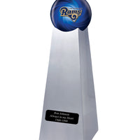 Championship Trophy Urn Base with Optional Los Angeles Rams Team Sphere