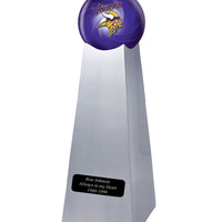 Championship Trophy Urn Base with Optional Minnesota Vikings Team Sphere