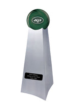 Championship Trophy Urn Base with Optional New York Jets Team Sphere