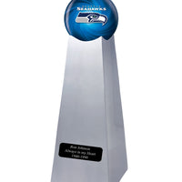 Championship Trophy Urn Base with Optional Seattle Seahawks Team Sphere