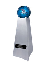 Championship Trophy Urn Base with Optional Tennessee Titans Team Sphere