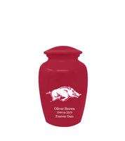 Fan Series - University of Arkansas Razorbacks Memorial Cremation Urn - IUUARK100