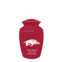 Fan Series - University of Arkansas Razorbacks Memorial Cremation Urn - IUUARK100
