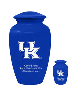 Fan Series - University of Kentucky Wildcats Blue Memorial Cremation Urn - IUUKY101