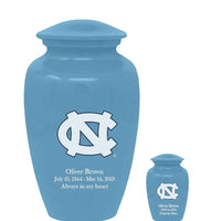 Fan Series - University of North Carolina Tar Heels Blue Memorial Cremation Urn - IUUNC101