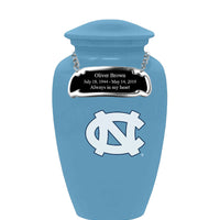 Fan Series - University of North Carolina Tar Heels Blue Memorial Cremation Urn - IUUNC101