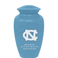 Fan Series - University of North Carolina Tar Heels Blue Memorial Cremation Urn - IUUNC101