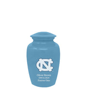 Fan Series - University of North Carolina Tar Heels Blue Memorial Cremation Urn - IUUNC101