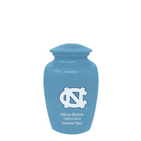Fan Series - University of North Carolina Tar Heels Blue Memorial Cremation Urn - IUUNC101