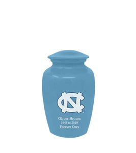 Fan Series - University of North Carolina Tar Heels Blue Memorial Cremation Urn - IUUNC101