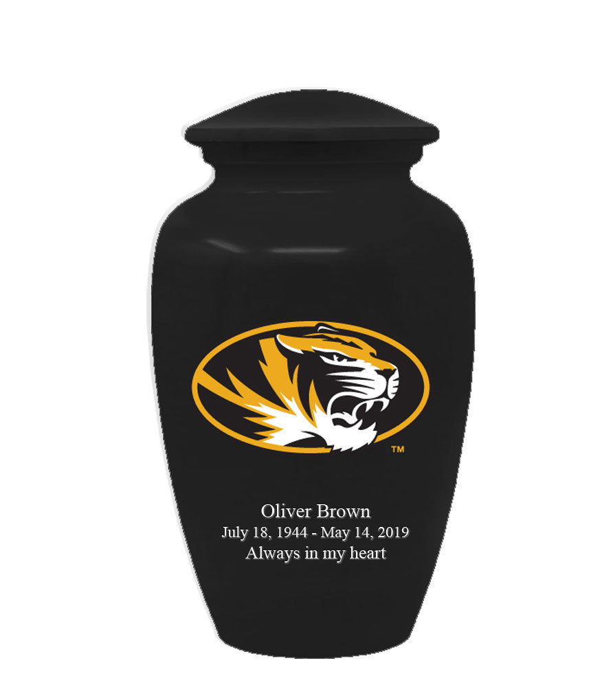 Fan Series - University of Missouri Tigers Memorial Cremation Urn - IUUNMZ100