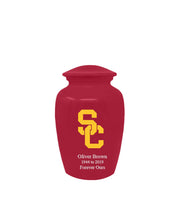 Fan Series - University of Southern California Trojans Memorial Cremation Urn - IUUSC101