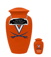 Fan Series - Virginia University Cavaliers Memorial Cremation Urn - IUVRG101
