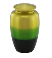 Classic Value Yellow & Green Ombré Urn - IUVU109