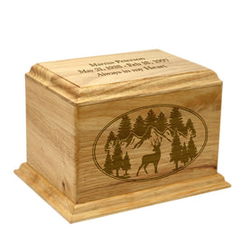 Woodland Deer Cremation Urn - Large - IUWC101