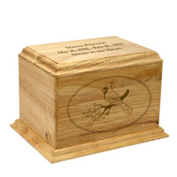 Woodland Cardinal Cremation Urn - Large - IUWC104