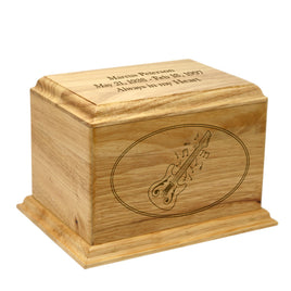 Woodland Guitarist Cremation Urn - Large - IUWC105