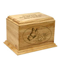 Woodland Butterfly Cremation Urn - Large - IUWC111