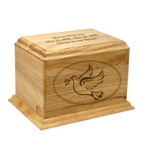 Woodland Peaceful Dove Cremation Urn - Large - IUWC113