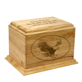 Woodland American Eagle  Cremation Urn - Large - IUWC114