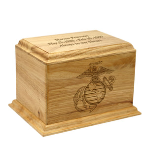 Woodland Marines Cremation Urn - Large - IUWC116