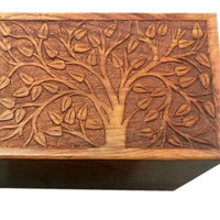 Scratch & Dent Rosewood Real Tree Large Urn - IUWD100-REAL