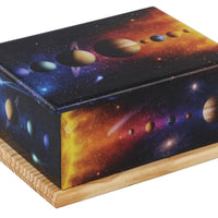 Galaxy Wooden Wrap Urn - IUWT109